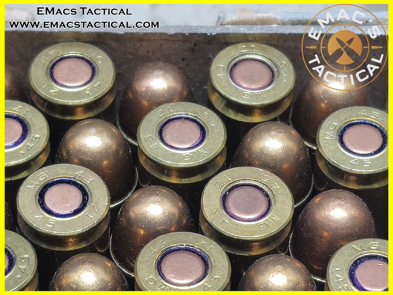 .450 S.A. Ball Revolver Ammo British WWII