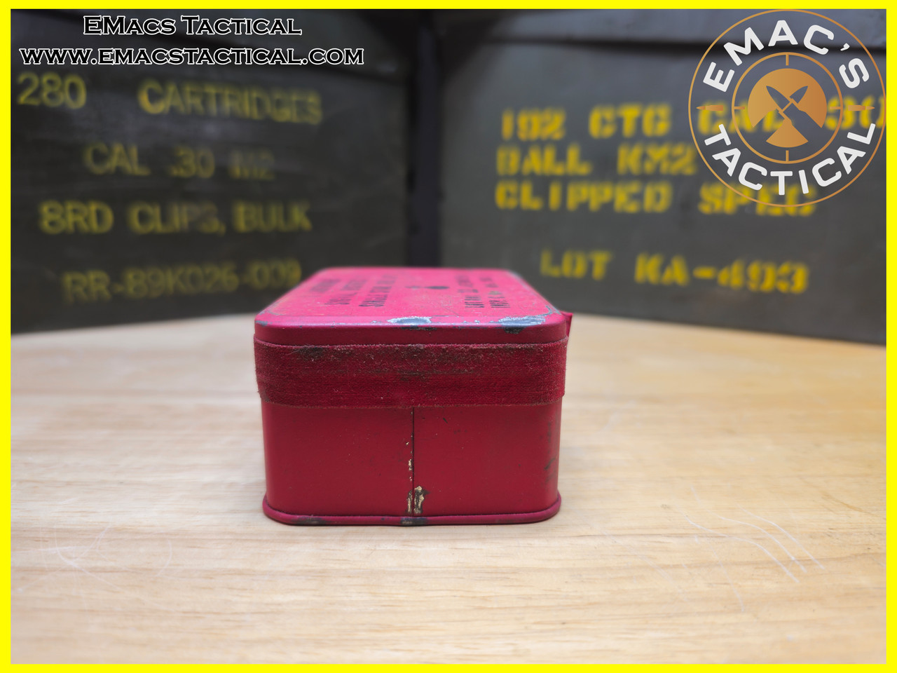 WWII 1945 U.S. M73 1" Single Star Red Signal Distress Flare