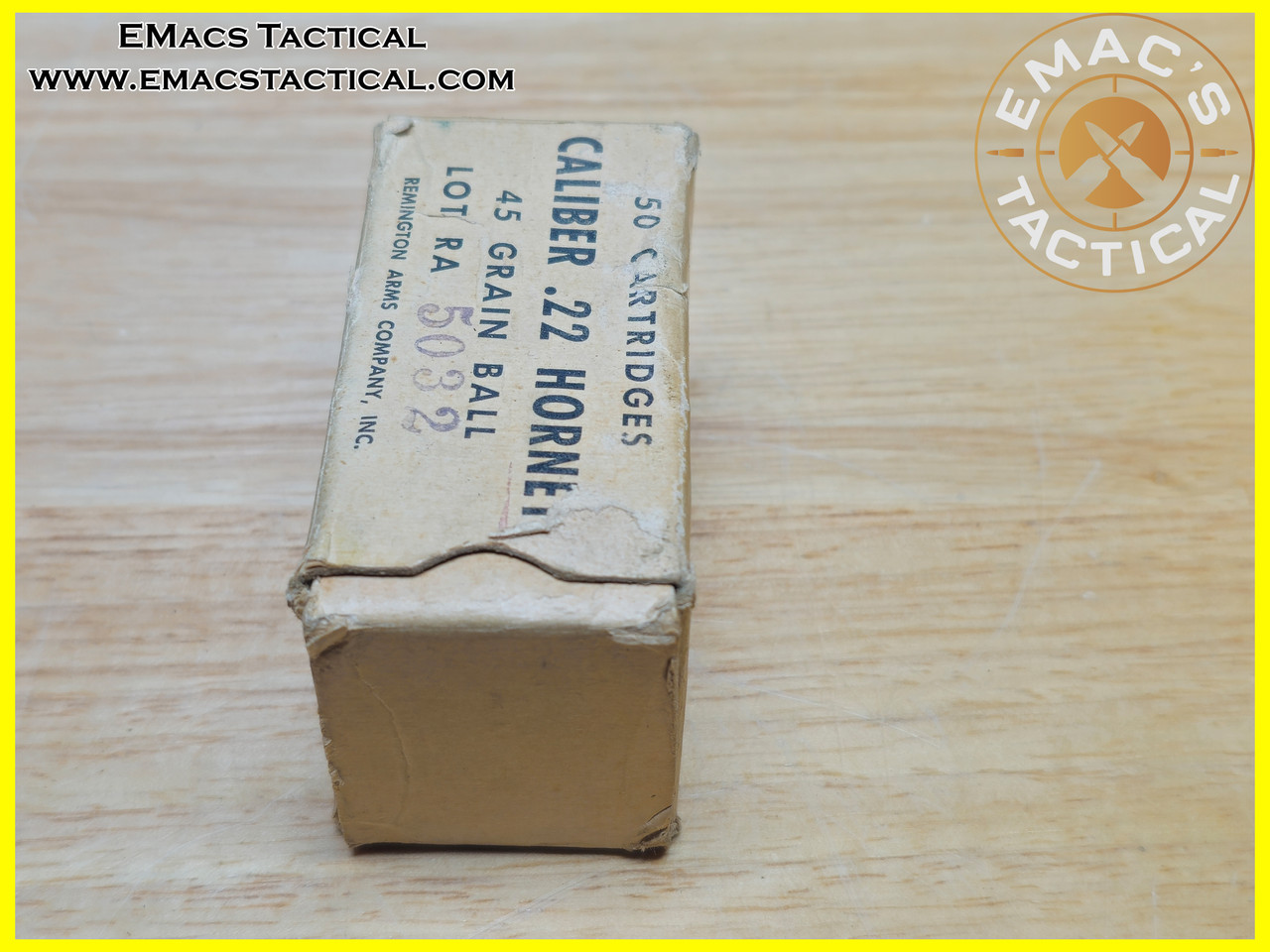 .22 Hornet Remington 50-Round Box