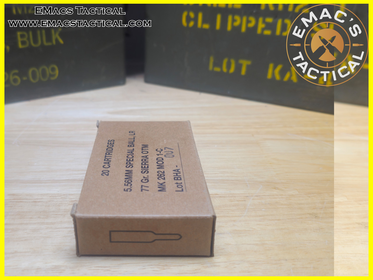 MK 262 Mod 1-C 5.56mm Special Ball LR 77gr