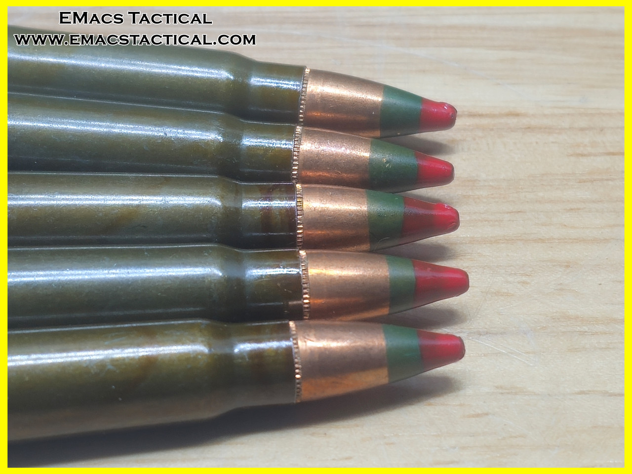 7.62x39 Multi-Color [Red/Green] Range Tracing Ammo