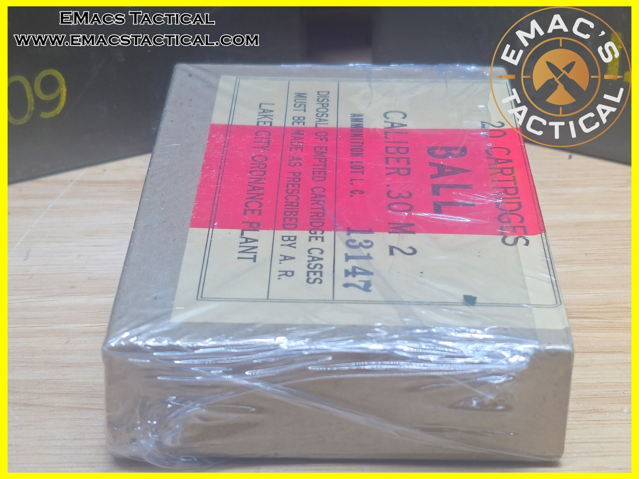 .30-06 M2 Ball Ammo WWII Lake City Ordnance Plant