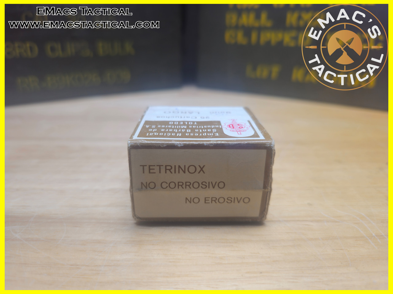 9mm Largo 25 Round Box - Santa Bárbara Toledo Spain