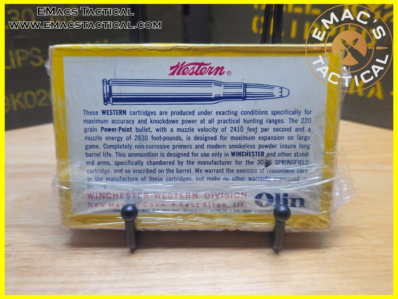 .30-06 Springfield Western Super X 220gr - Vintage