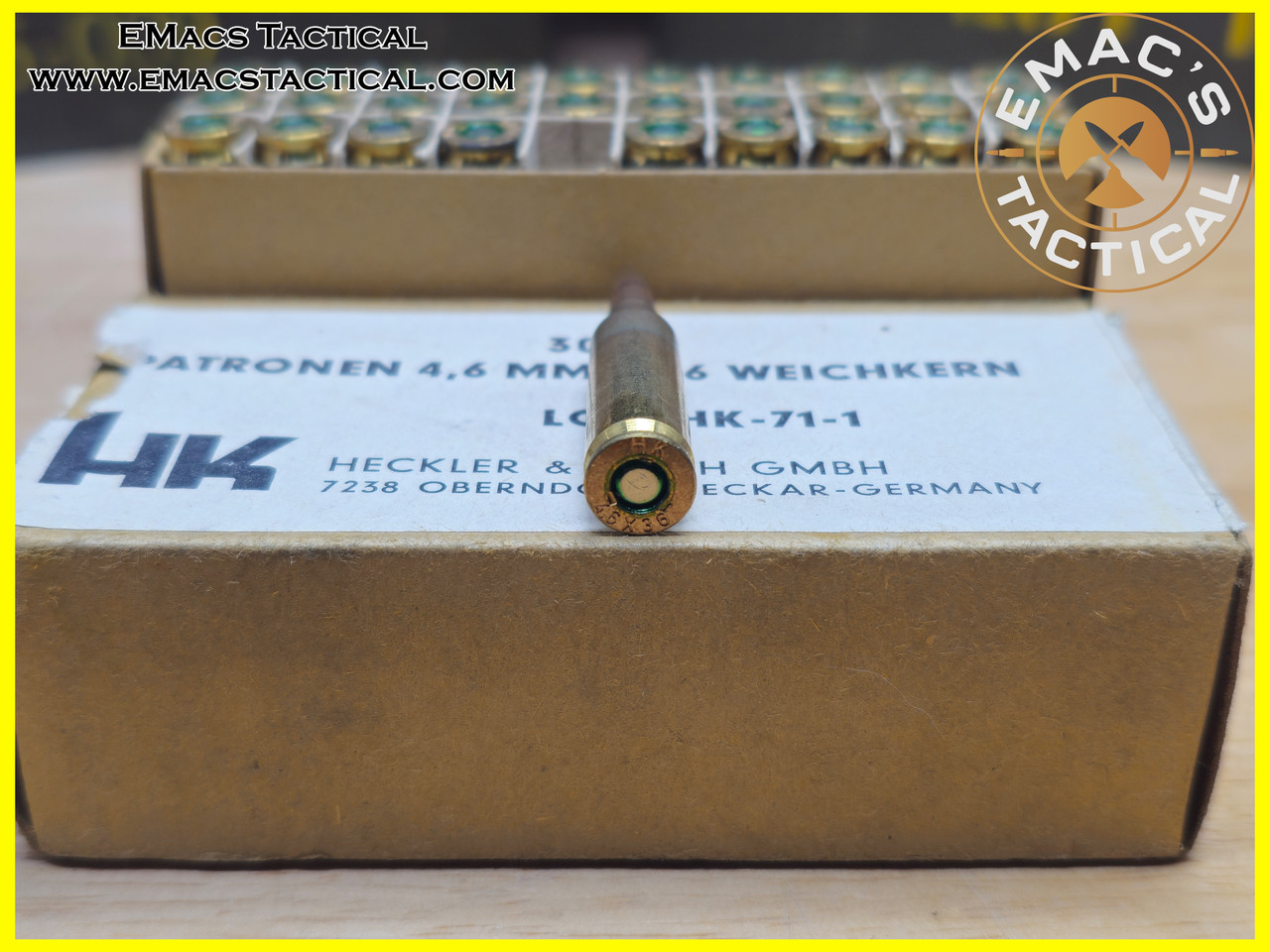 4.6x36 Weichkern HK-71-1 Heckler & Koch **Rare