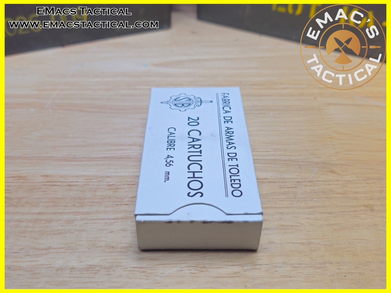 4.56mm Fabrica de Armas de Toledo Ammo Box **Rare