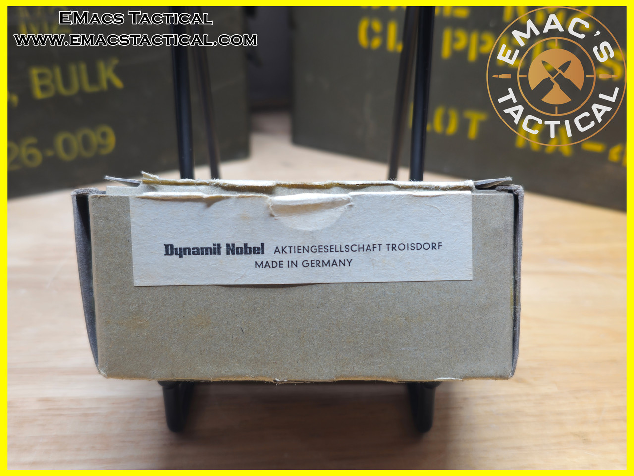 4.3x45mm DAG-77-1 Ultra-Rare Dynamit Nobel Ammunition Box