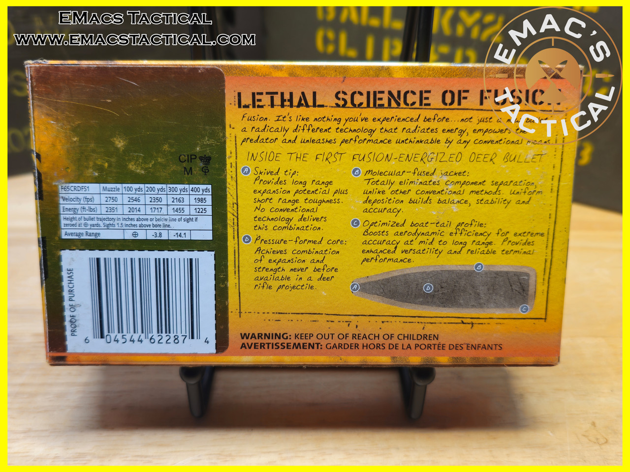 6.5 Creedmoor 140 Grain Federal Fusion Box