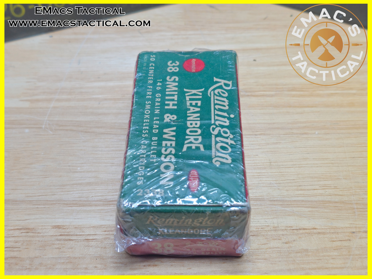 .38 S&W 146 Grain Lead Bullet Remington Kleanbore