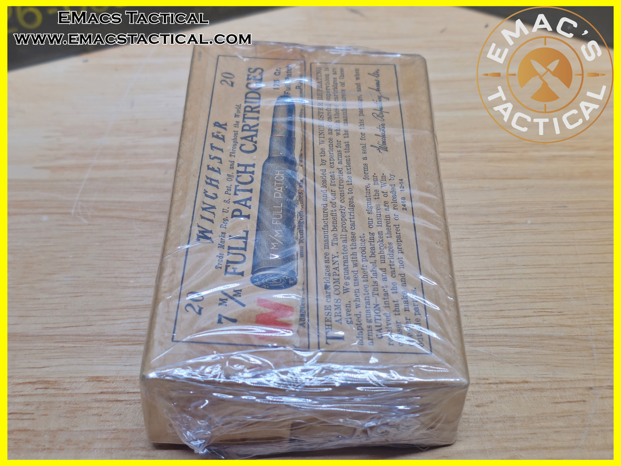 7mm Full Patch 175 Grain Winchester Ammunition