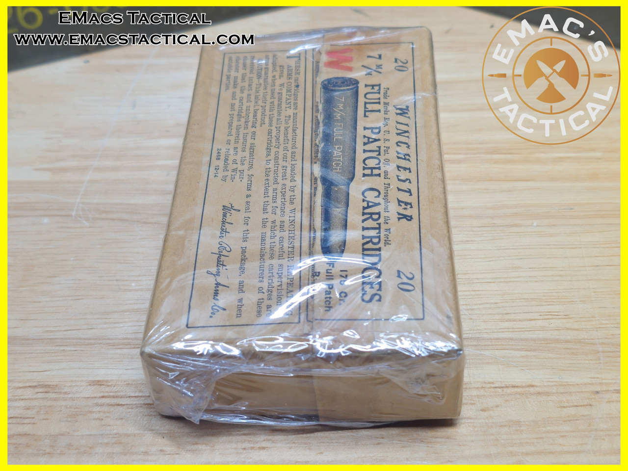 7mm Full Patch 175 Grain Winchester Ammunition