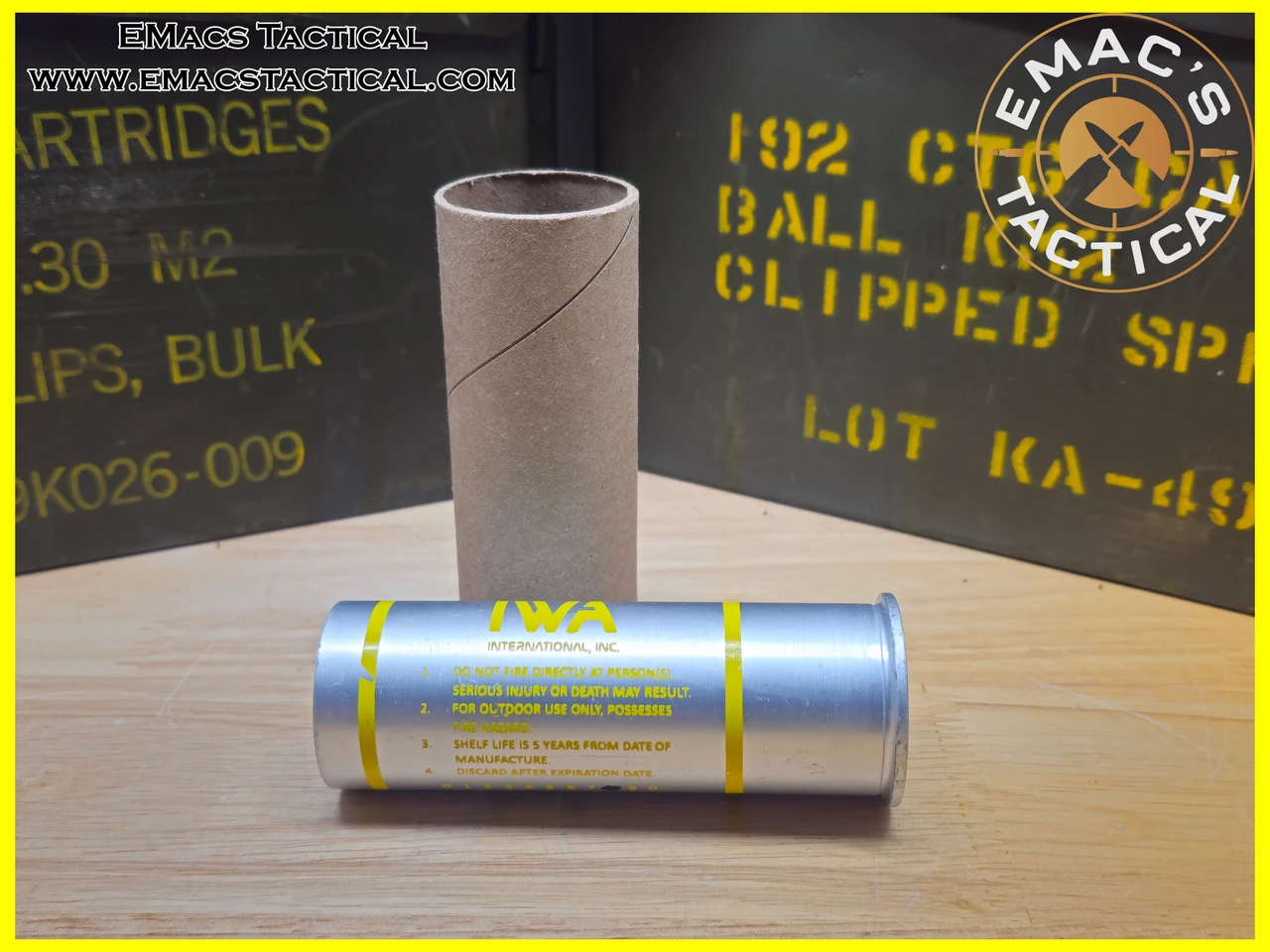 37MM Long Range Smoke Round White