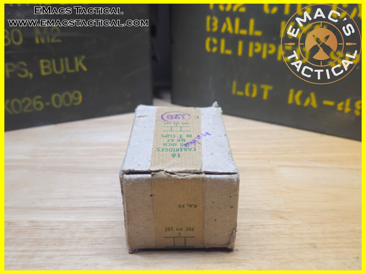 .30-06 Springfield MK 4Z 150gr FMJ Military Surplus