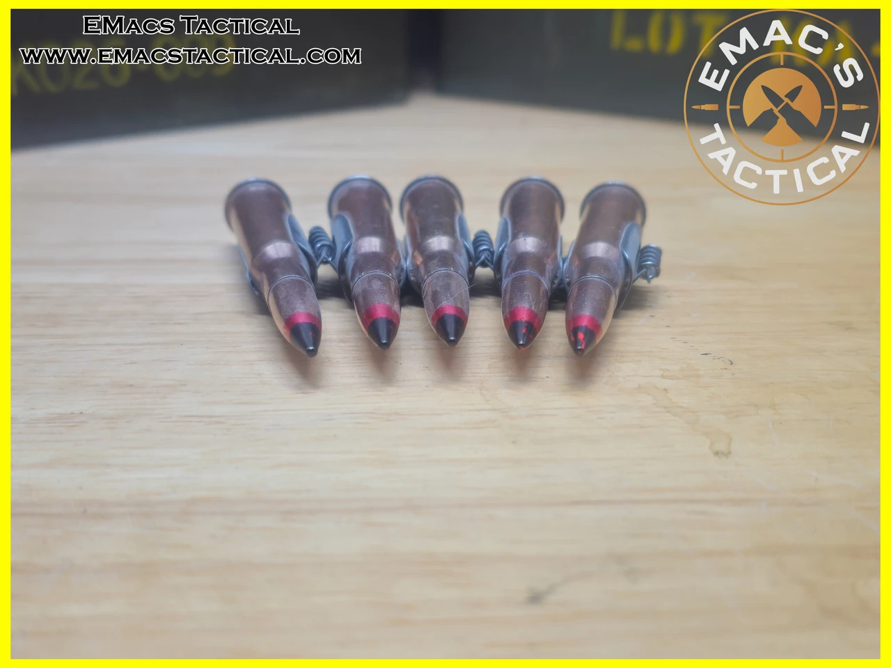 7.62x54R SOVIET B-32 Linked API Ammunition