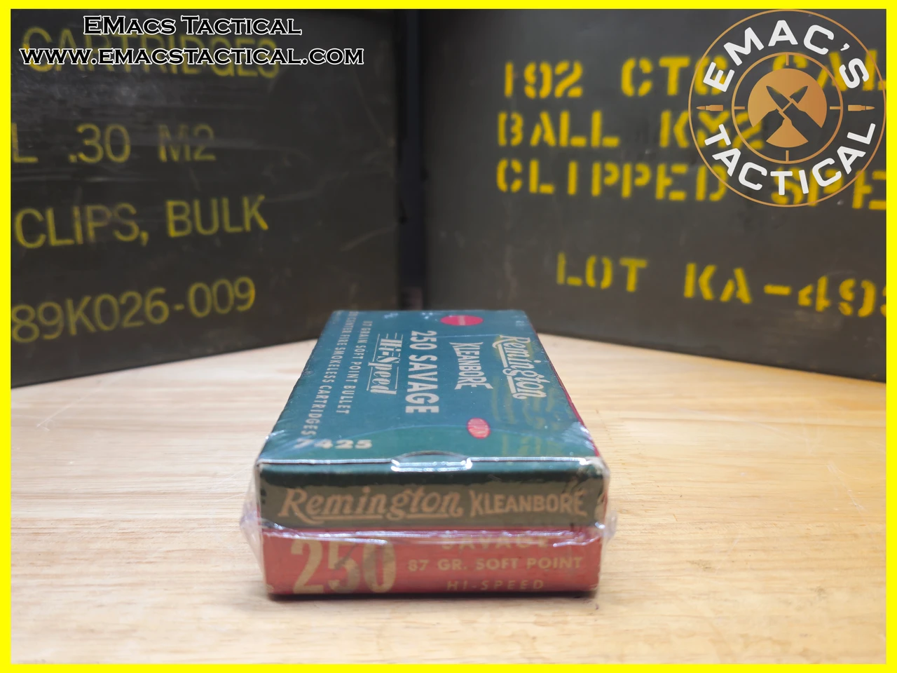 250 Savage Hi-Speed 87 gr Soft Point – Original 20-Round Box
