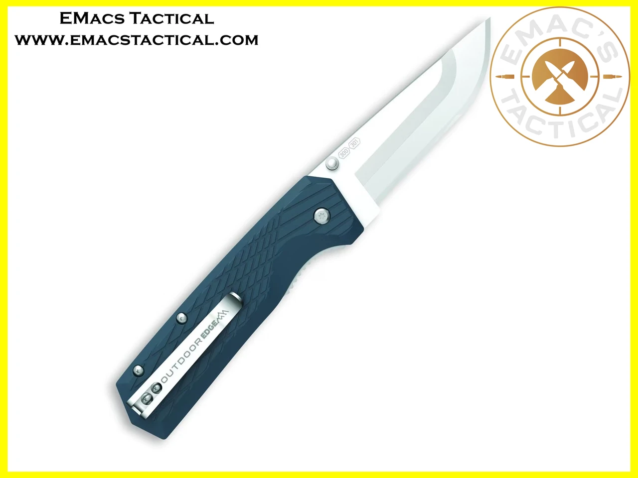 Outdoor Edge Razor SX5 Dark Blue Folding Knife – 3"