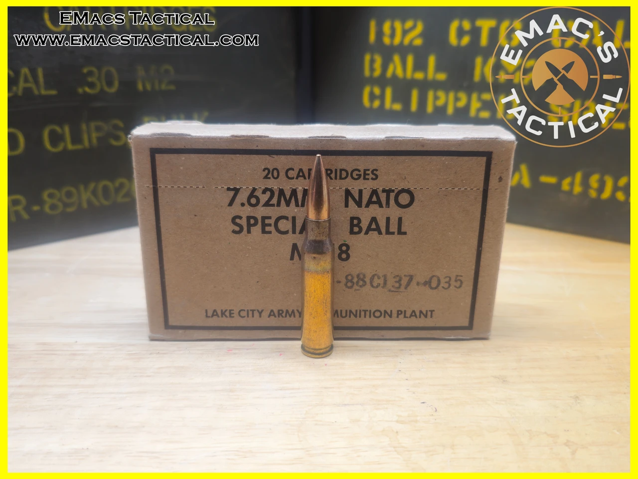 7.62mm NATO Special Ball M118 LC-88C137-035