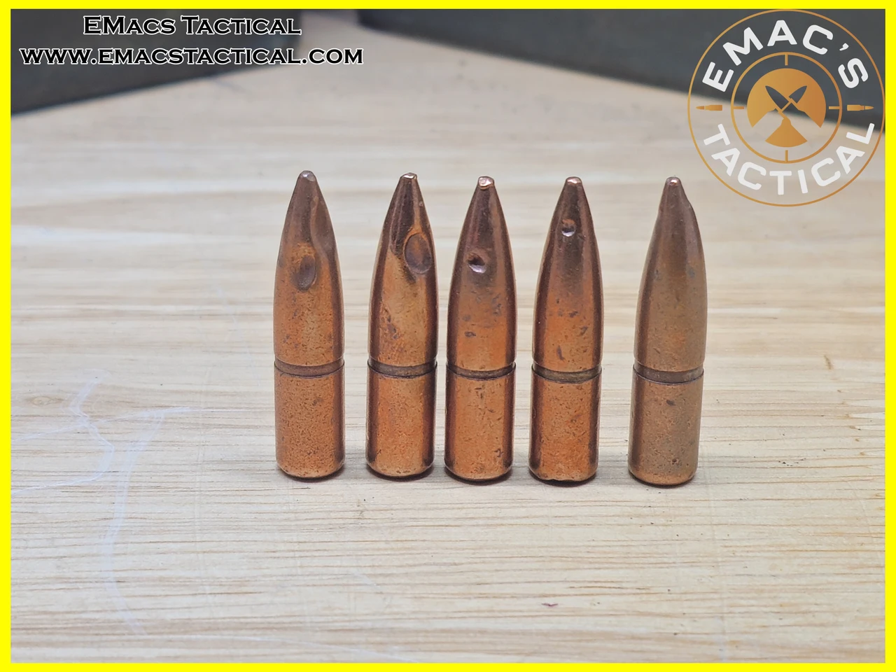 .30 Cal/.308 M2AP Projectile USGI [10 pk] Grade C