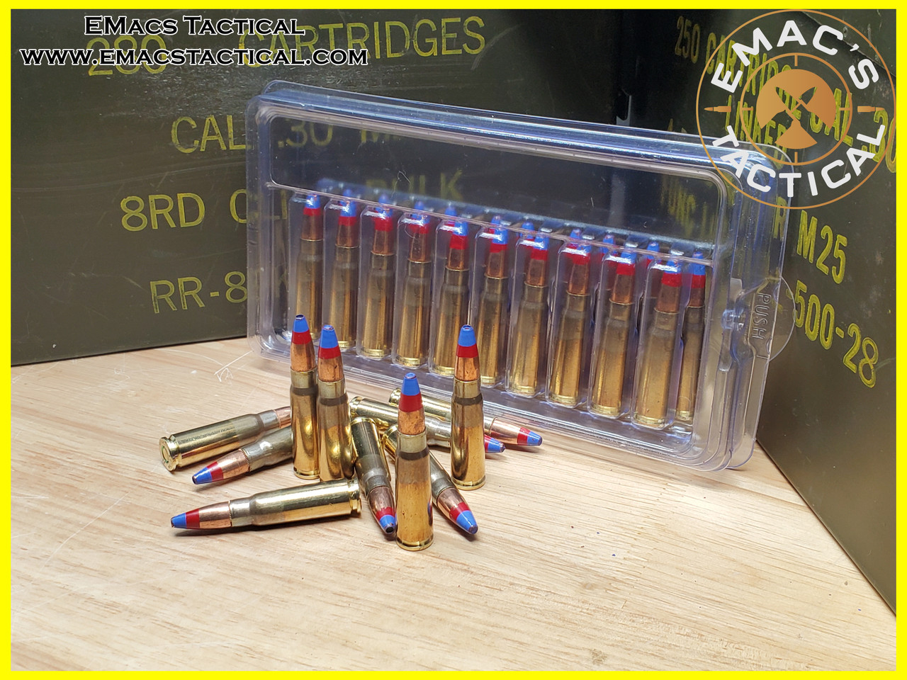 7.62x39 Incendiary Tracer Ammunition - 10 Round Pack