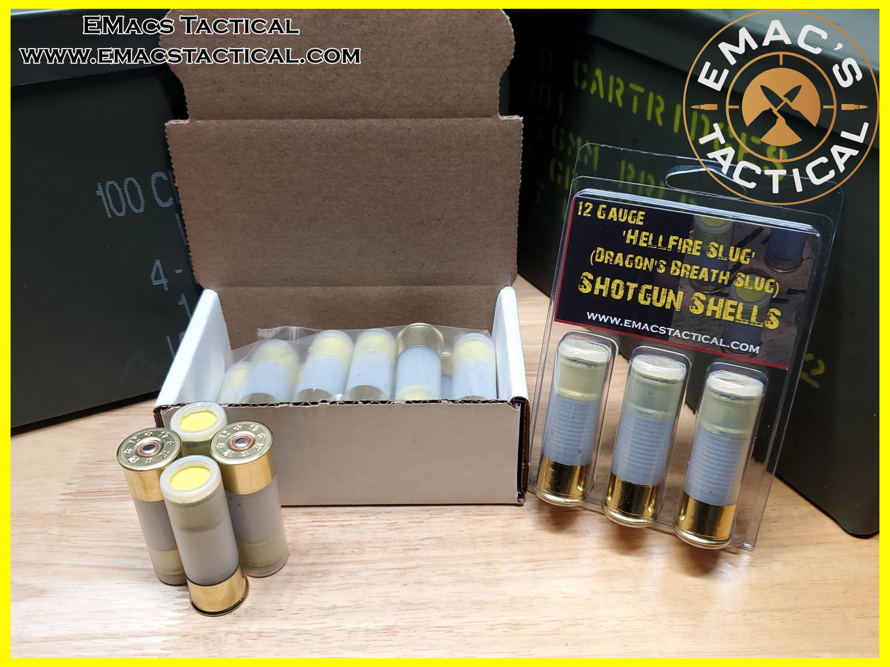 12 Gauge Hellfire Dragons Breath Slug  Specialty Exotic Ammunition