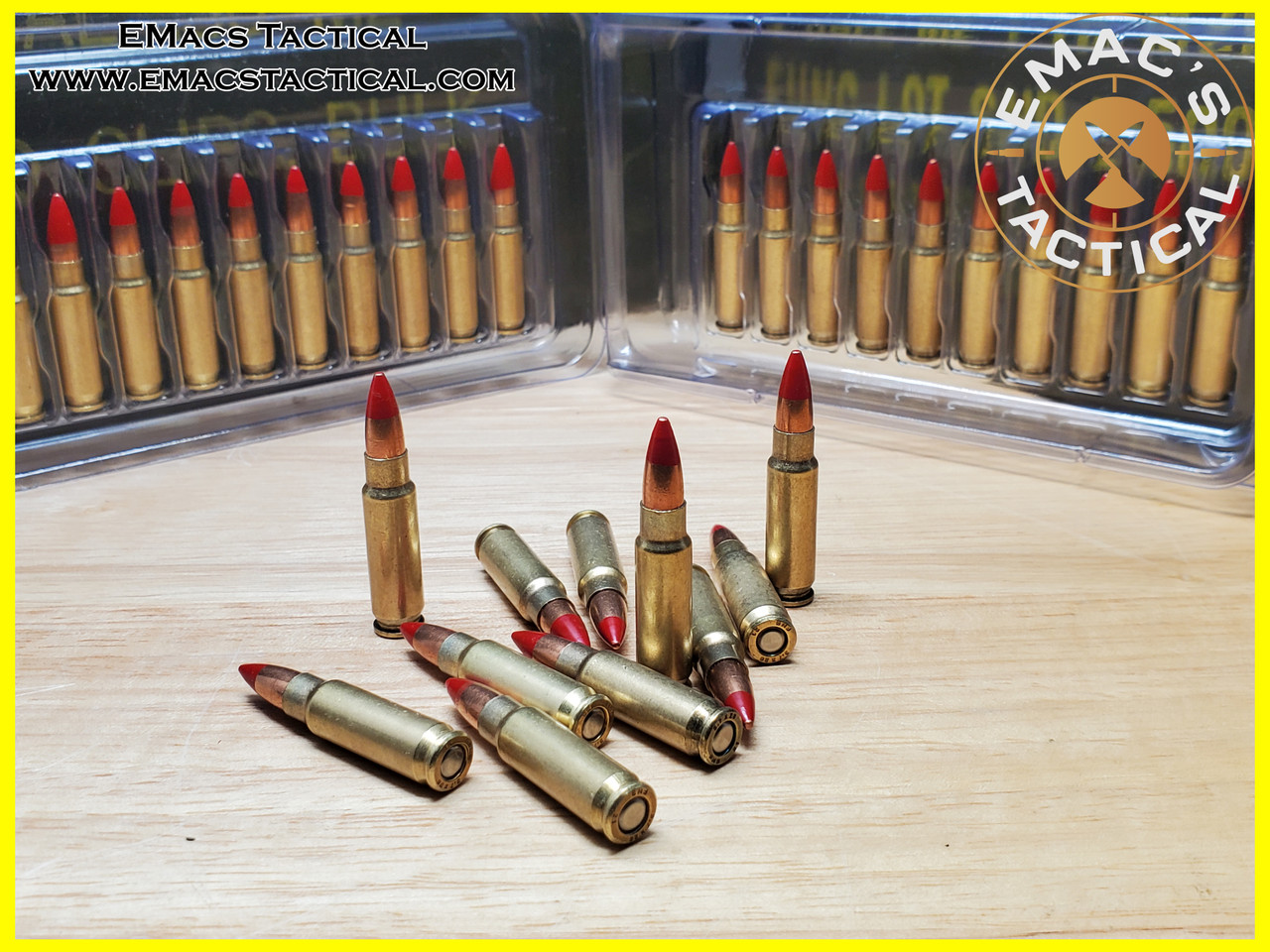 K・Bullet SD 1504 #10 7.62x39 Incendiary Ammunition Exotic Ammo, Blue Tip Ammo