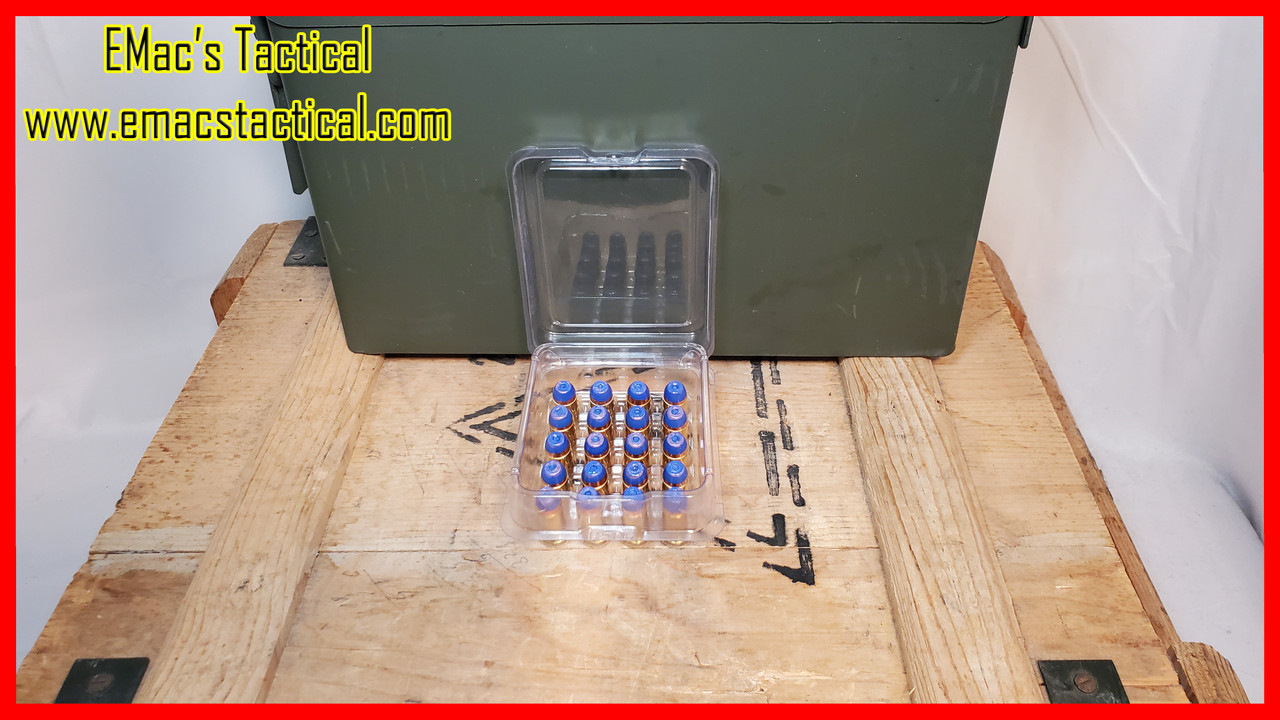40 S&W Heavy Incendiary Ammunition, Blue Tip Ammo [20 Count] Specialty Ammunition