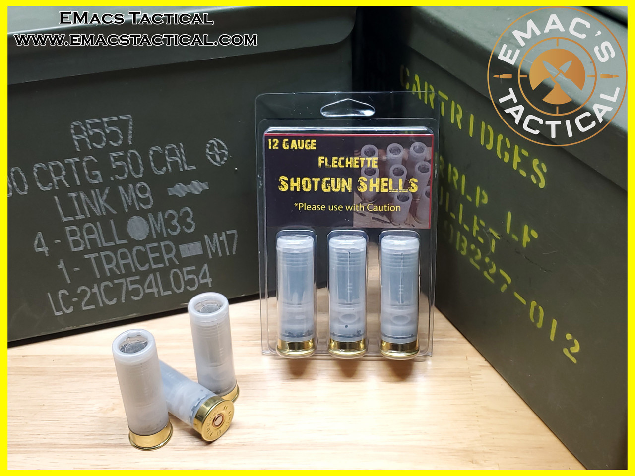 12 Gauge Flechette Exotic Shotgun Shell 3x Pack