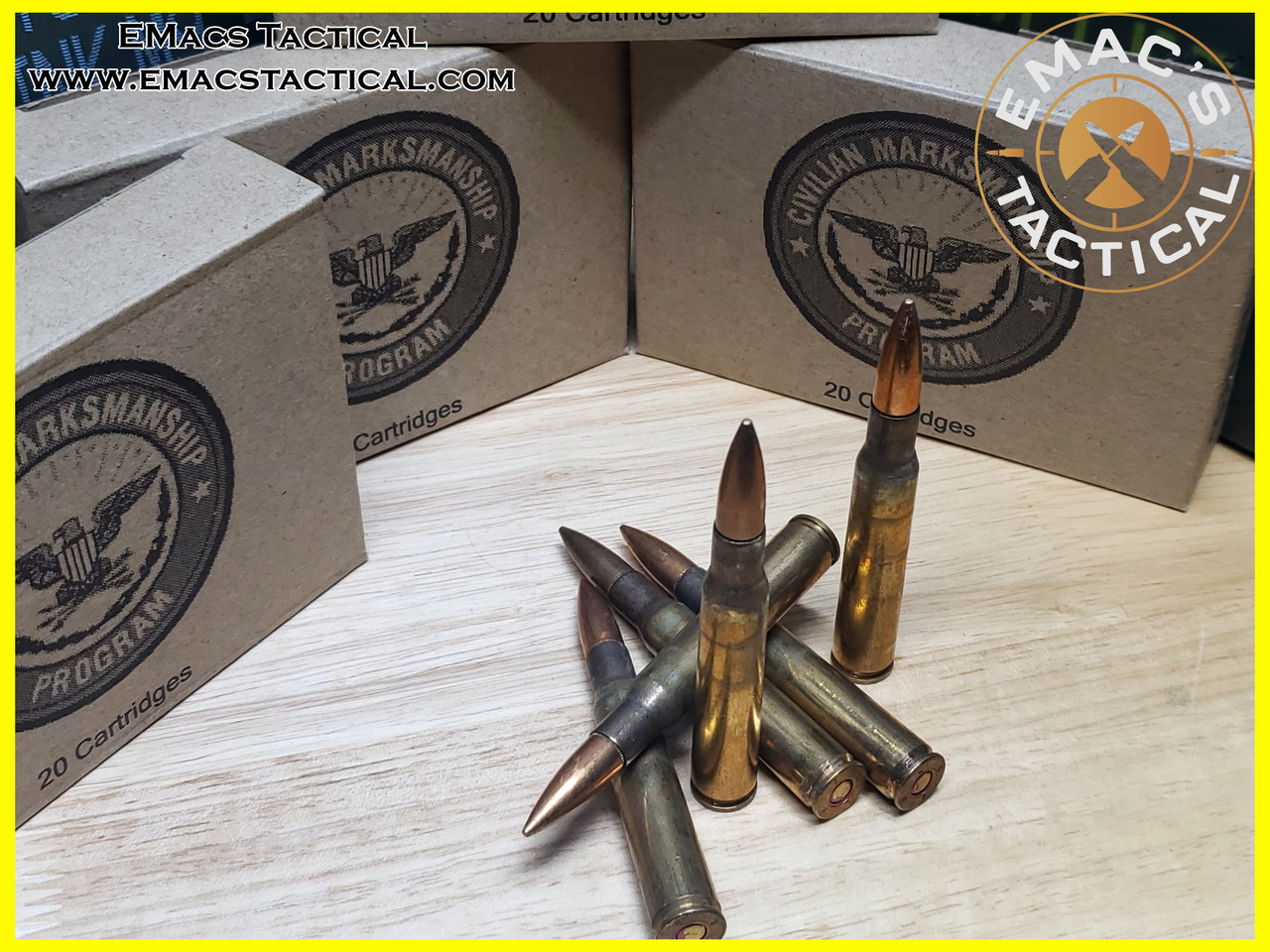 30-06 M1 Garand *CMP* Lake City .30 Cal M2 Ball 20 round box