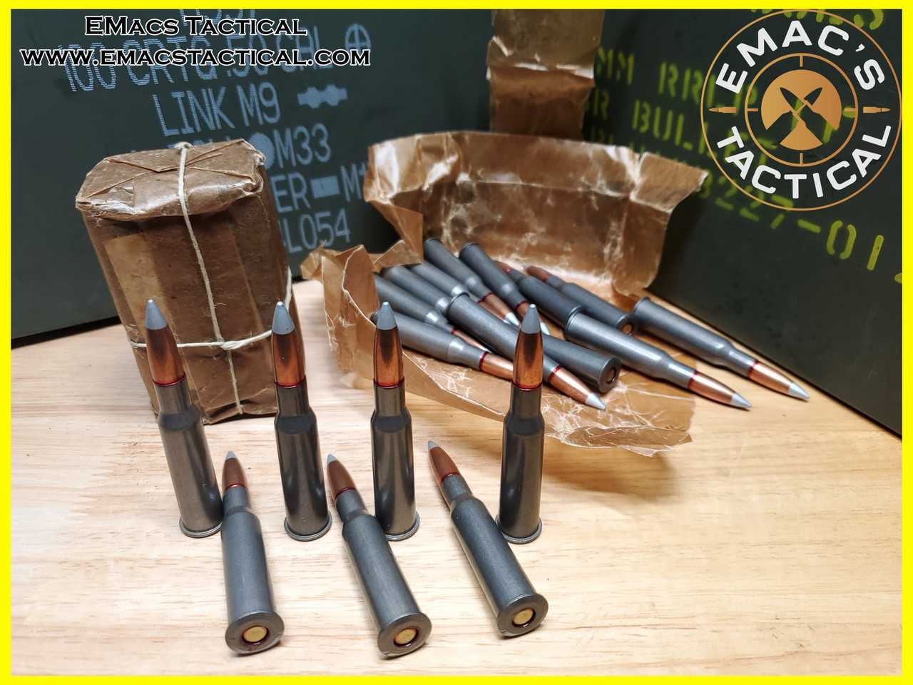 7.62x54r Hungarian Steel Core Surplus Ammo 20 Round Pack - EMac's