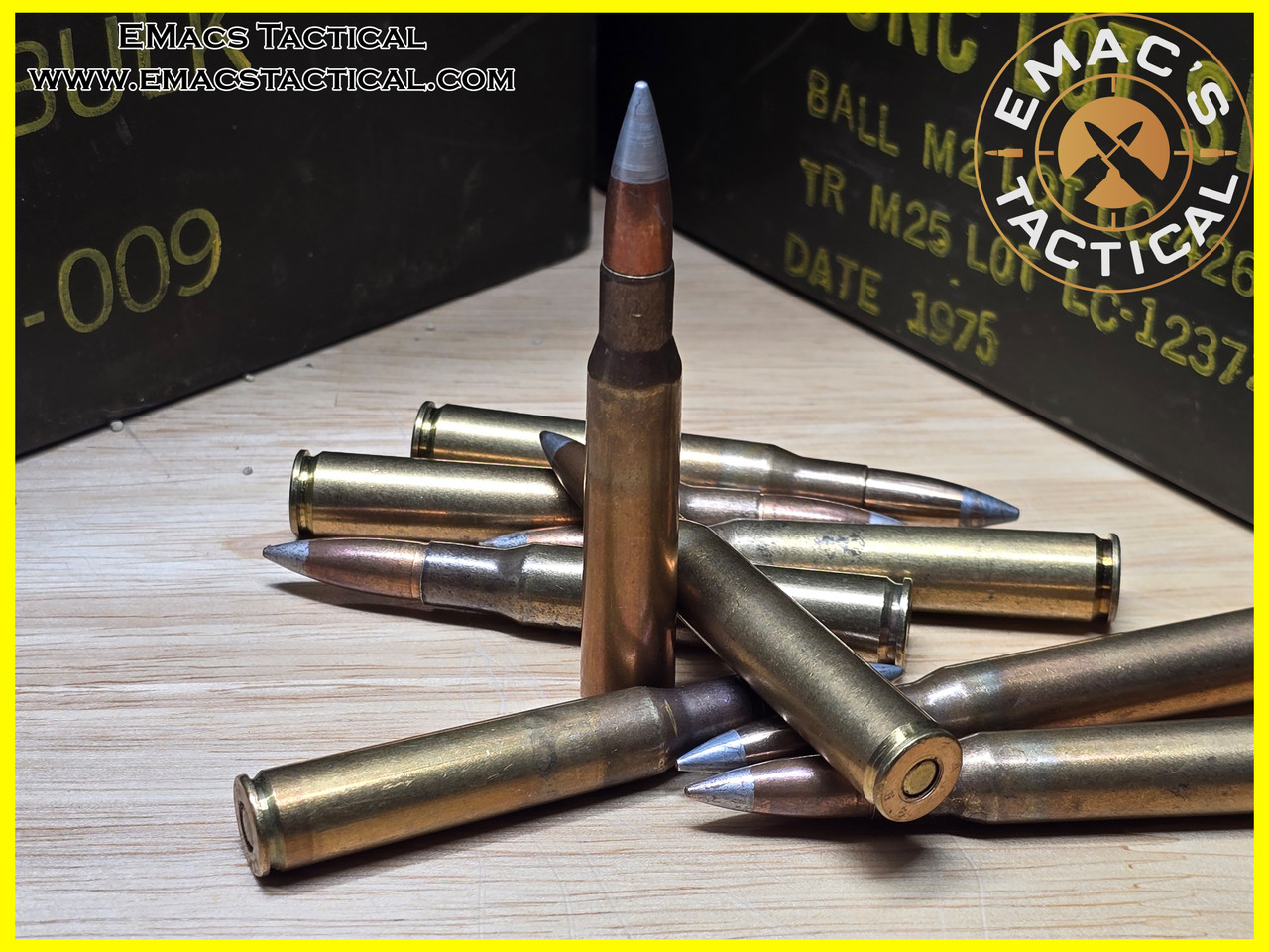 M14a1 30-06 API Armor Piercing Incendiary Cartridge