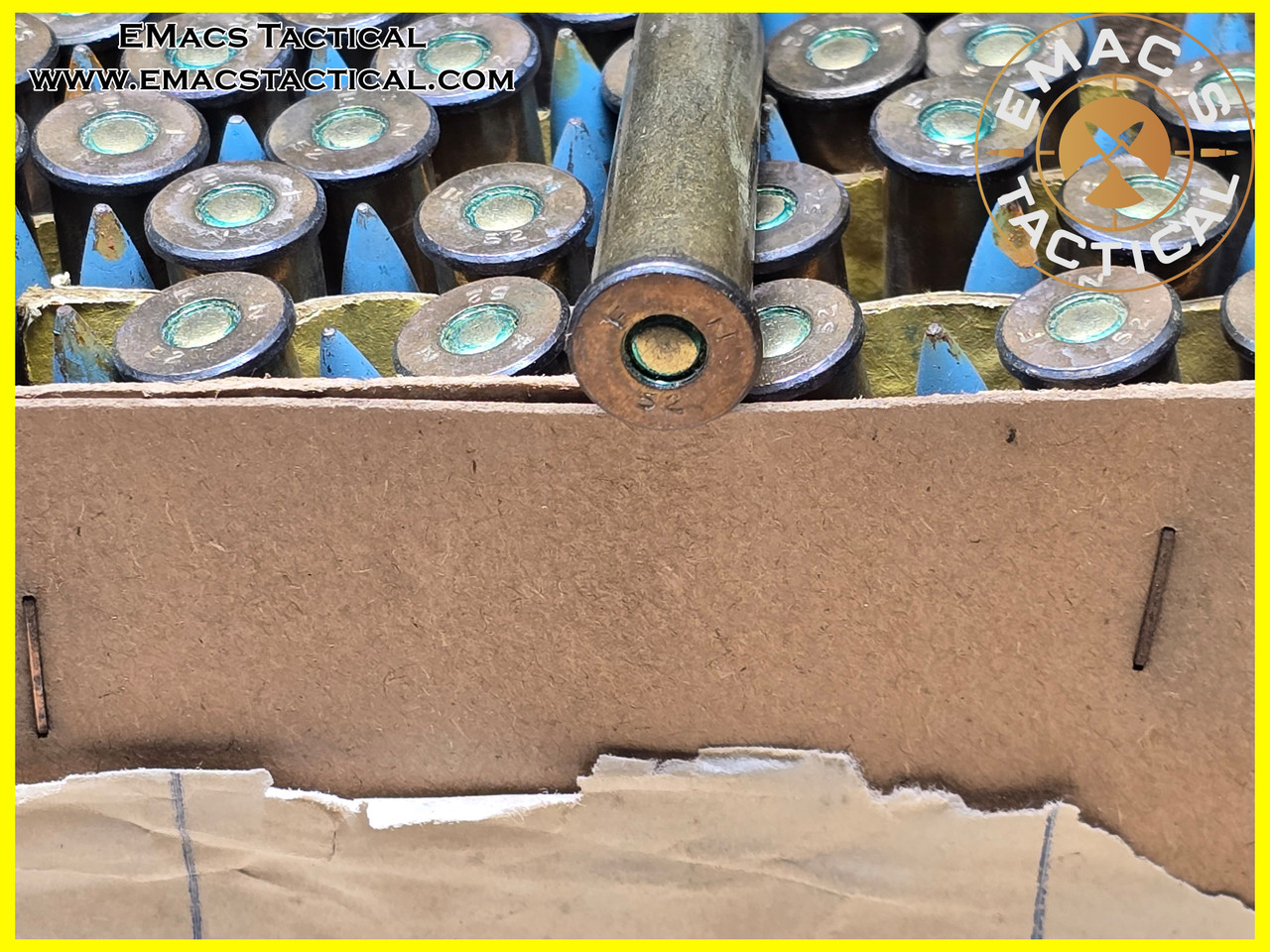 .303 British Blue Tip Incendiary BVIZ 1952