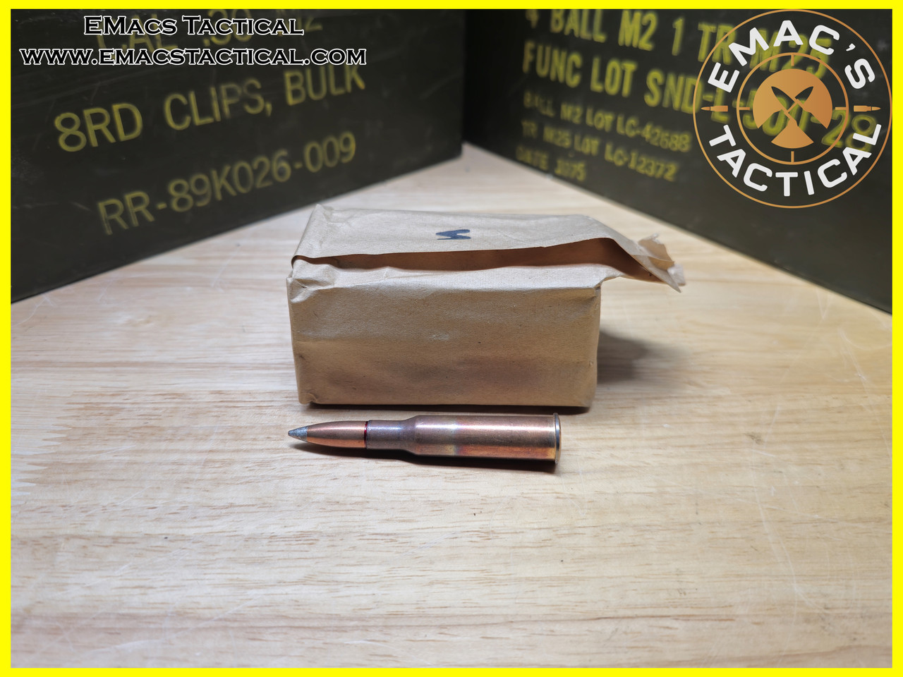 7.62x54r Soviet Steel Core Silver Tip Surplus Ammo 20 Round Pack