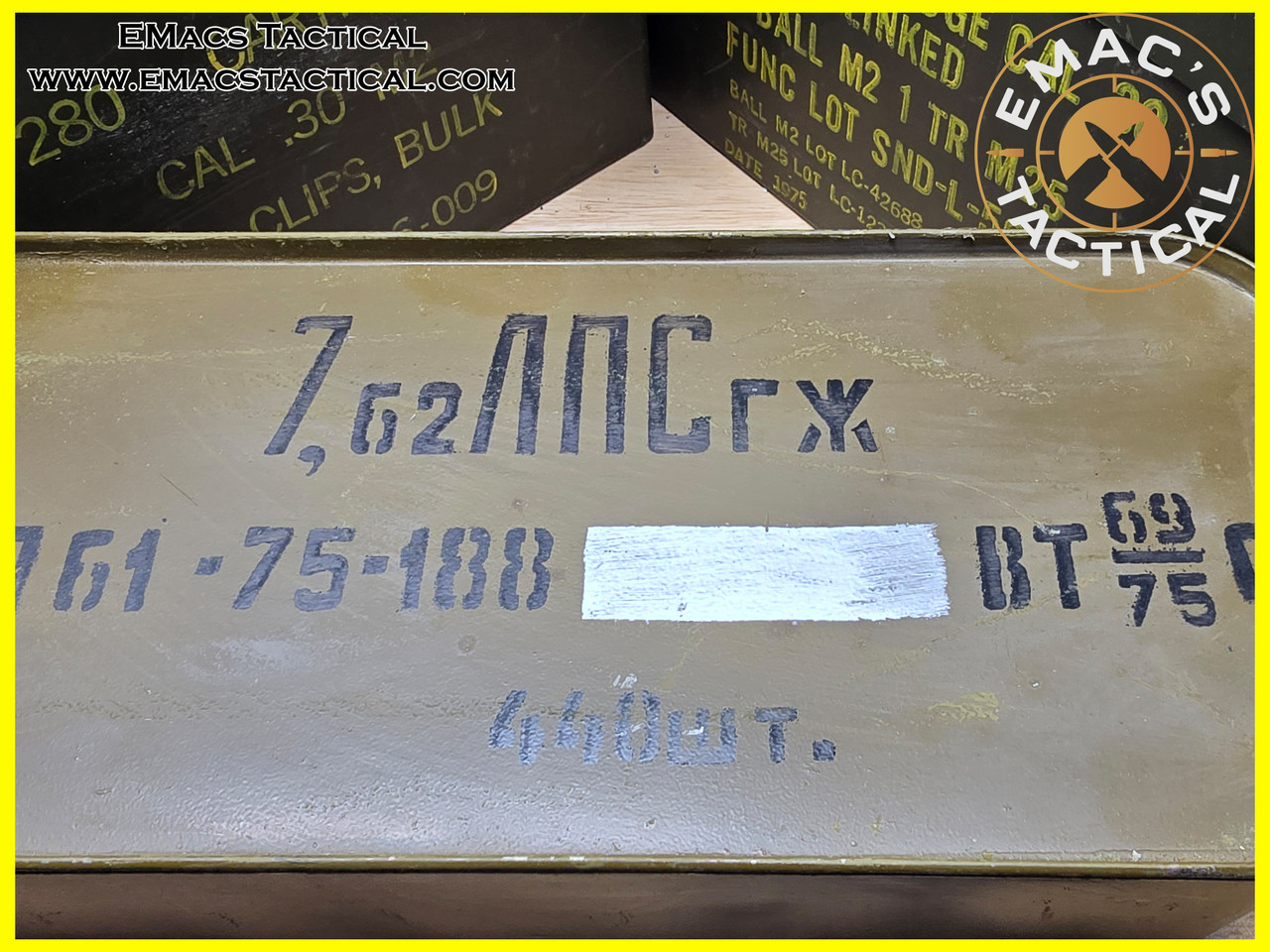 30-06 M1 Garand *Korean* .30 Cal M2 Ball 20 round box