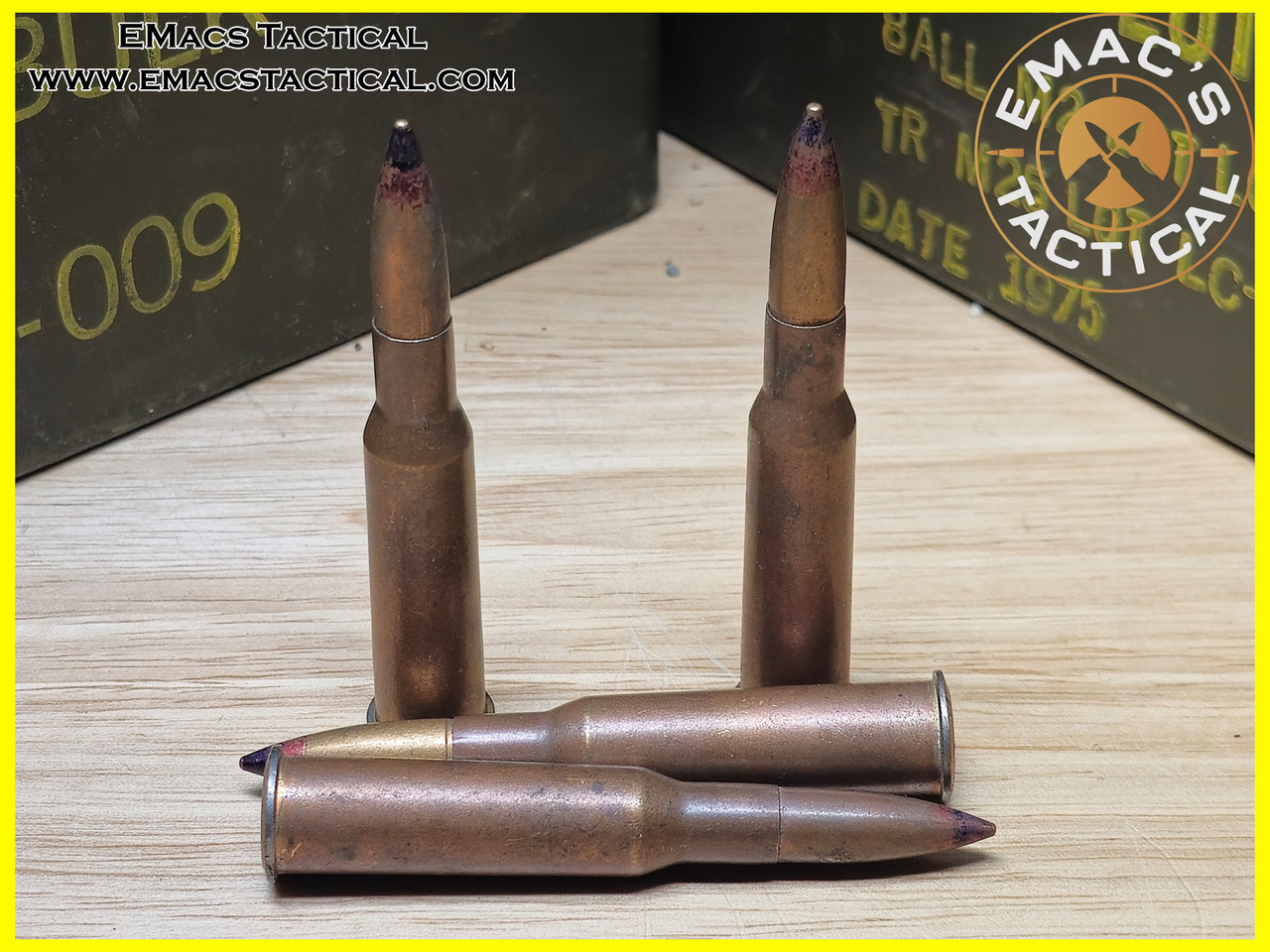 7.62x54r APIT - Armor Piercing Incendiary Tracer *Extremely Rare
