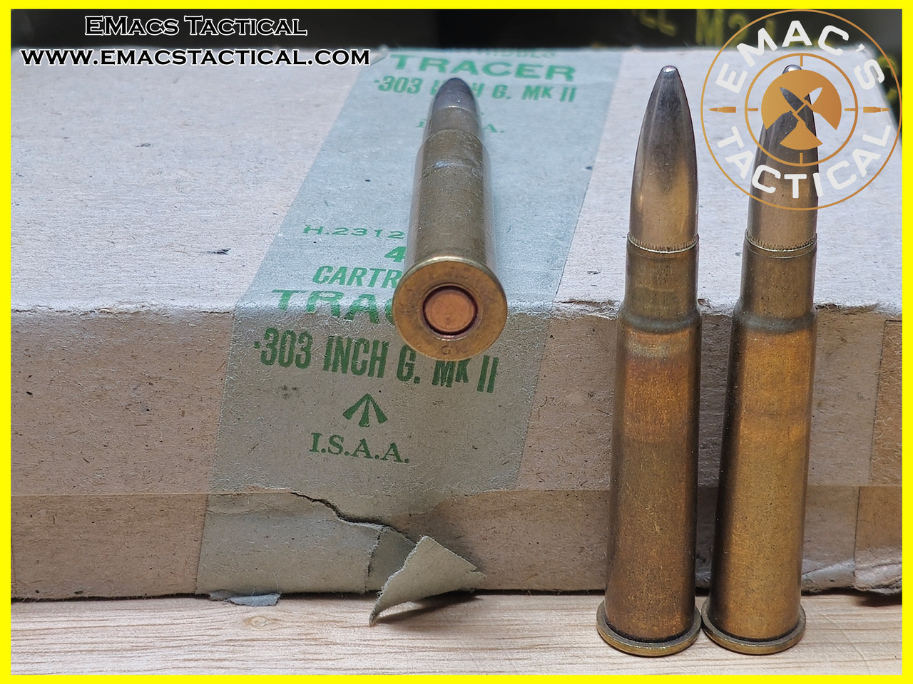 303 British Tracer Ammunition K4 1942 - EMac's Tactical Armory