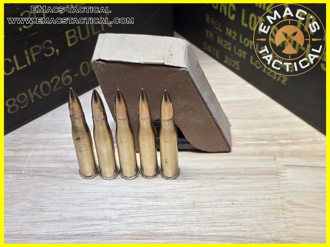 8x56r MANNLICHER Surplus NAZI Era with Markings [10x Rounds]
