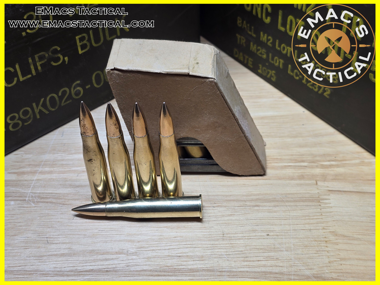8x56r MANNLICHER Surplus NAZI Era with Markings [10x Rounds