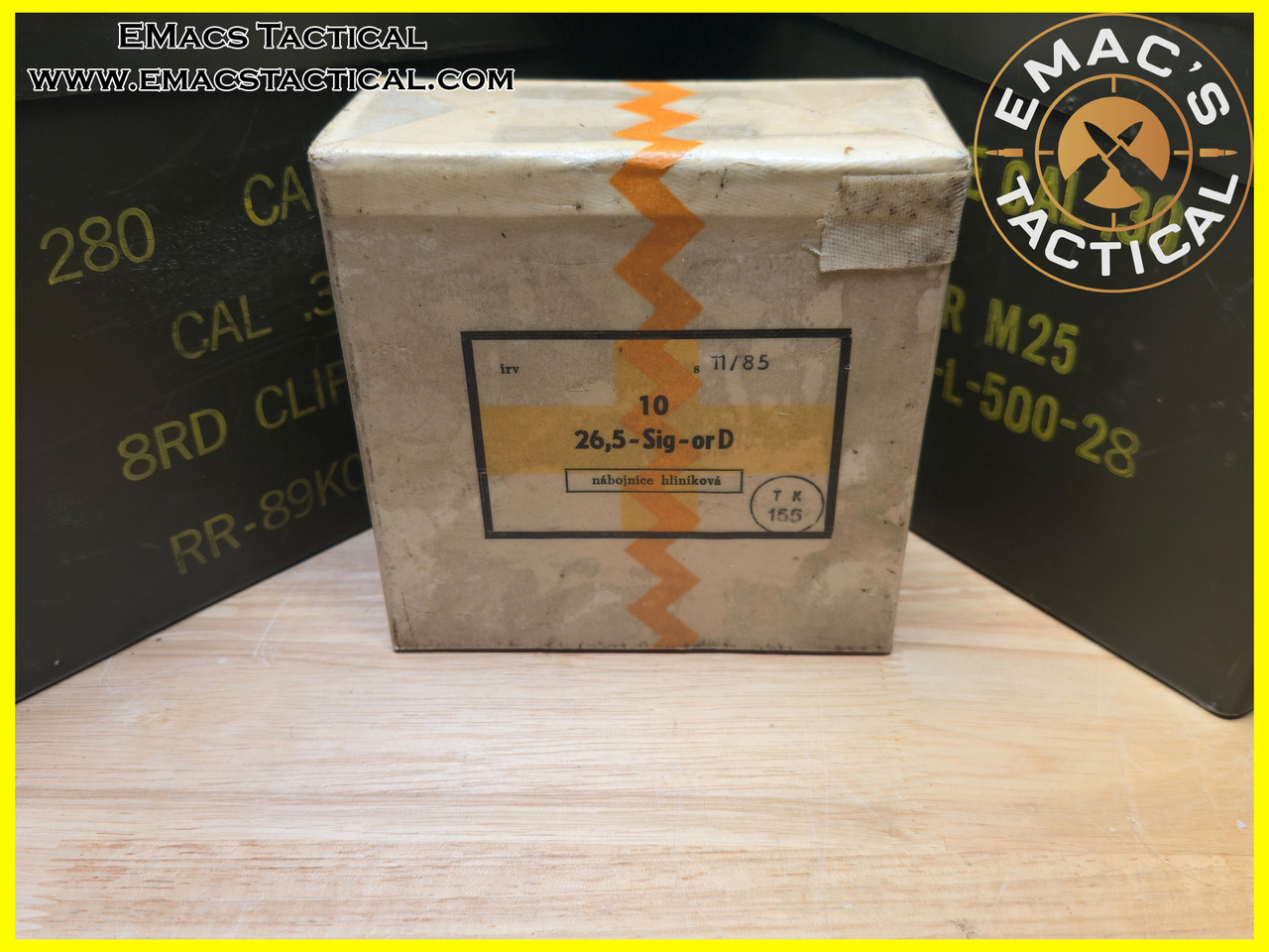 5/26~5/28発送不可　BULLET 26.5mm Czech Flares Orange Smoke *Rare* - EMac's Tactical Armory