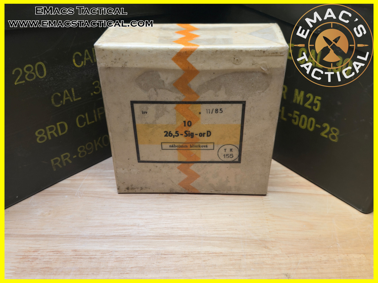 26.5mm Czech Flares Orange Smoke *Rare* - EMac's Tactical Armory