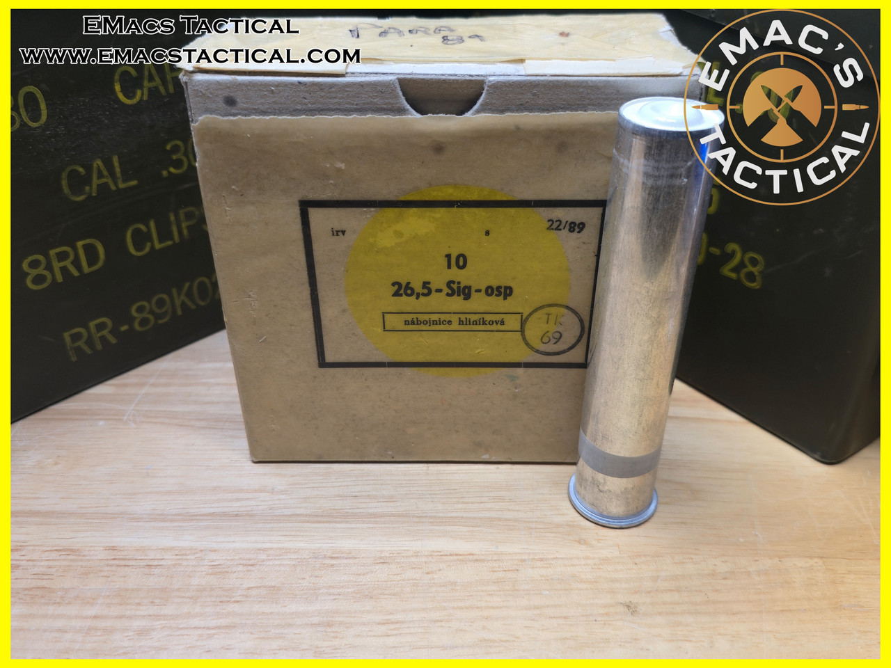 26.5mm Czech Parachute Flares *Very Rare* - EMac's Tactical Armory