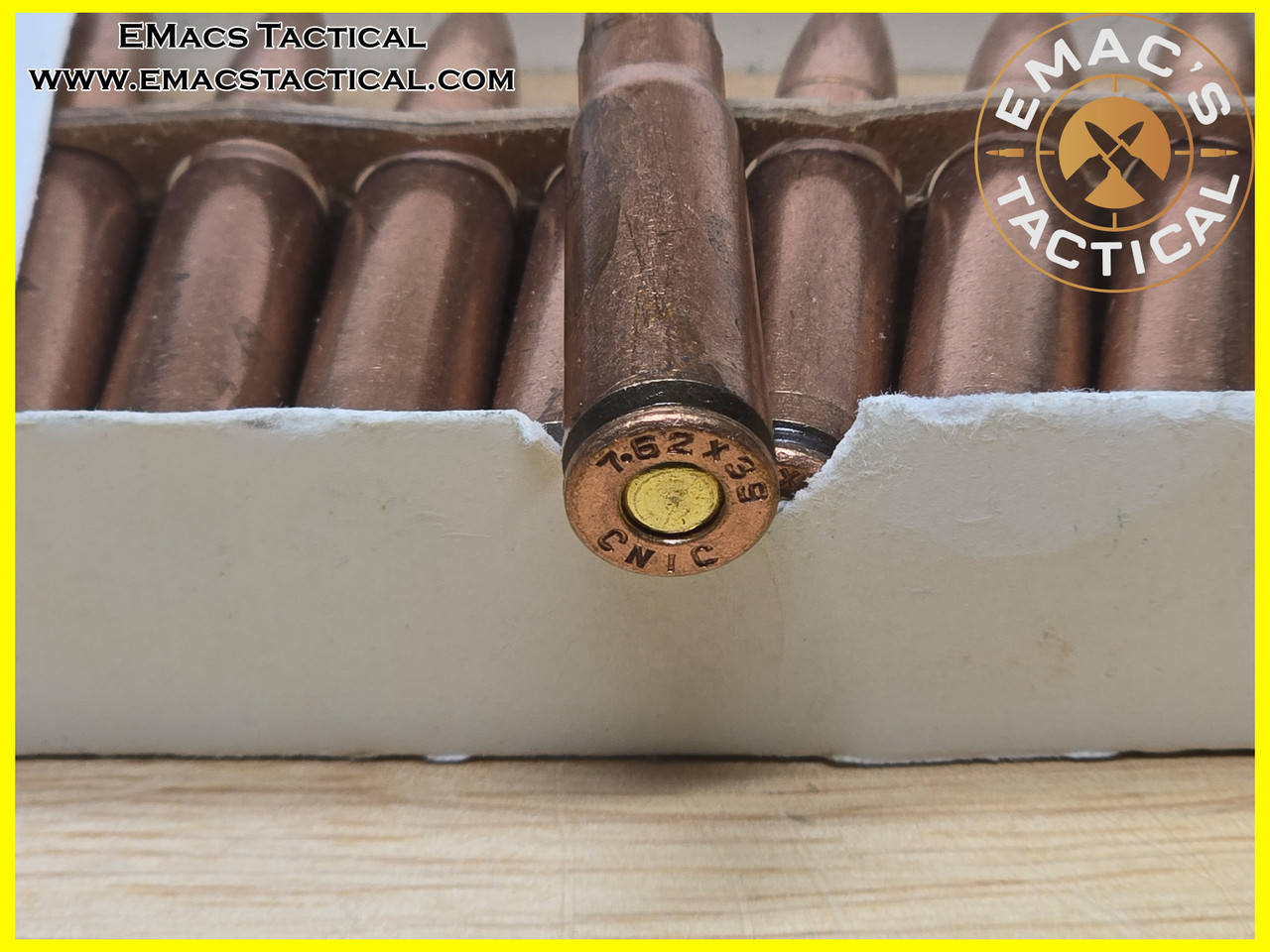 7.62x39 LAP Boxed Chinese Steel Core - EMac's Tactical Armory