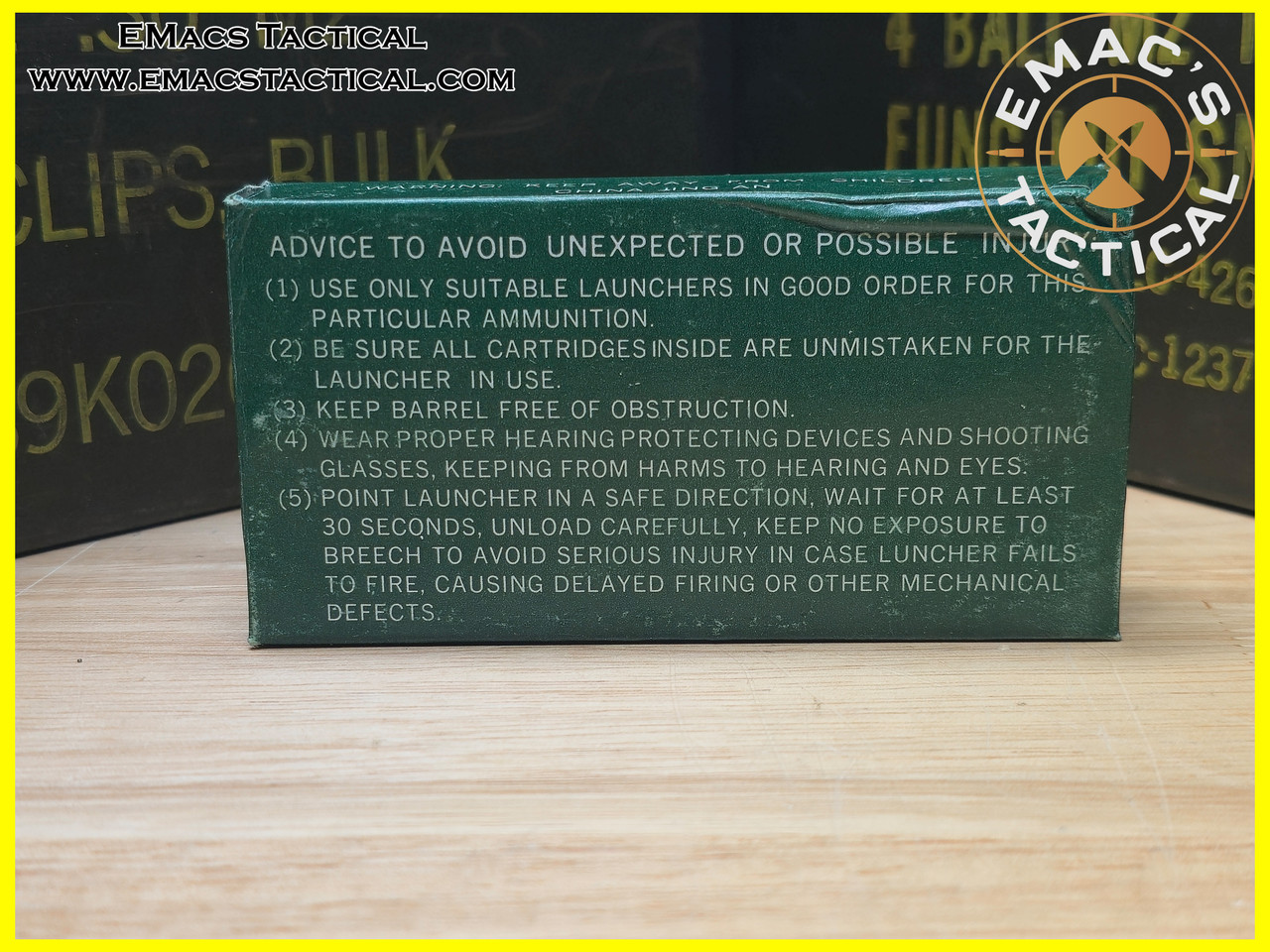 7.62x39 LAP CJAIE Steel Core Green Box - EMac's Tactical Shop