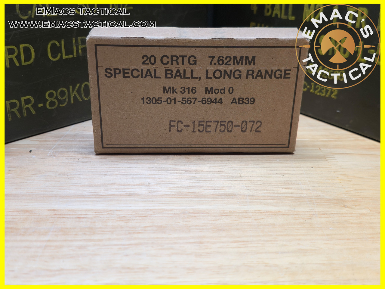 7.62x51 Mk 316 Mod 0 Special Ball, Long Range
