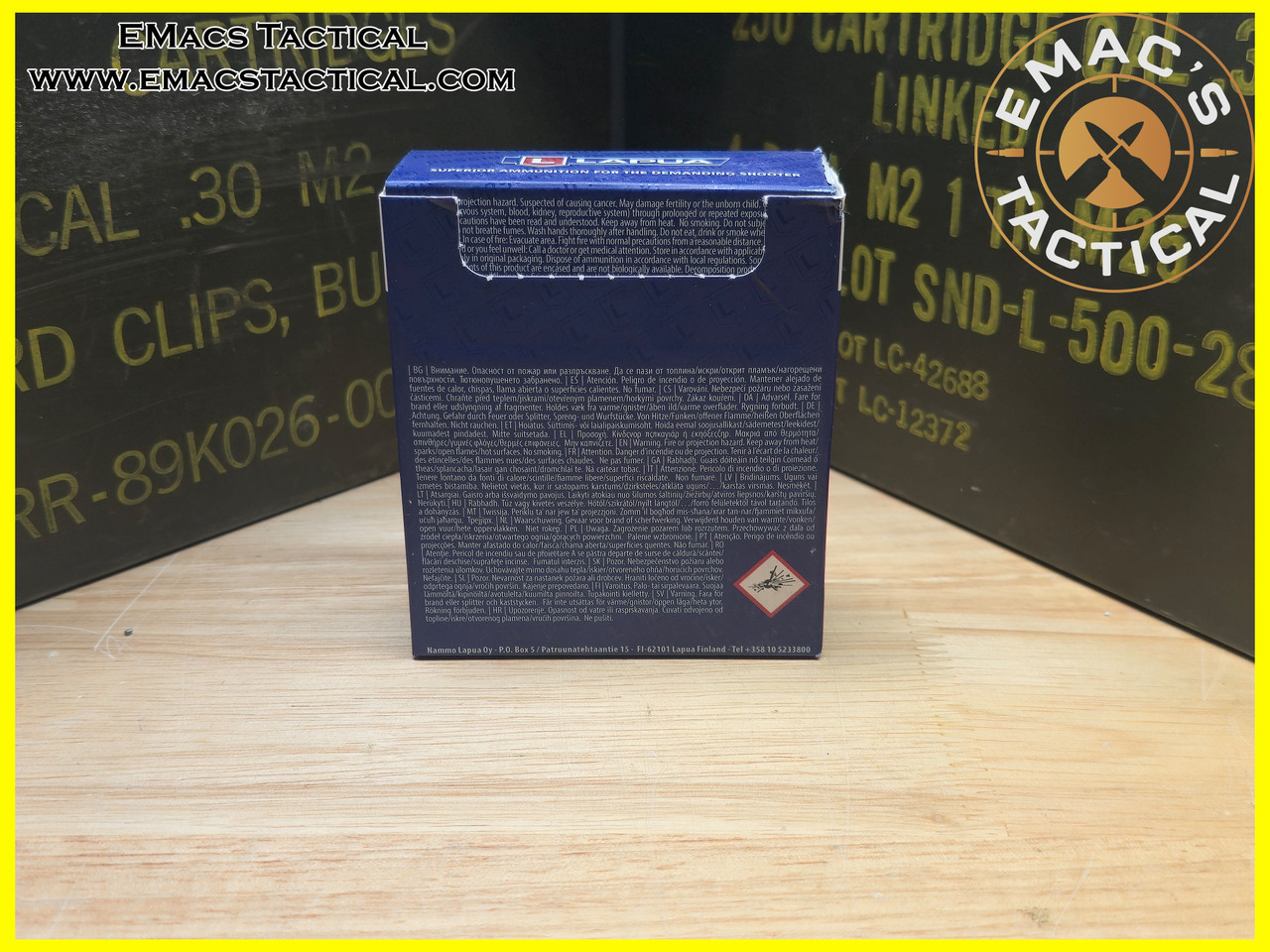338 Lapua Mag 250gr LOCK BASE - EMac's Tactical Armory