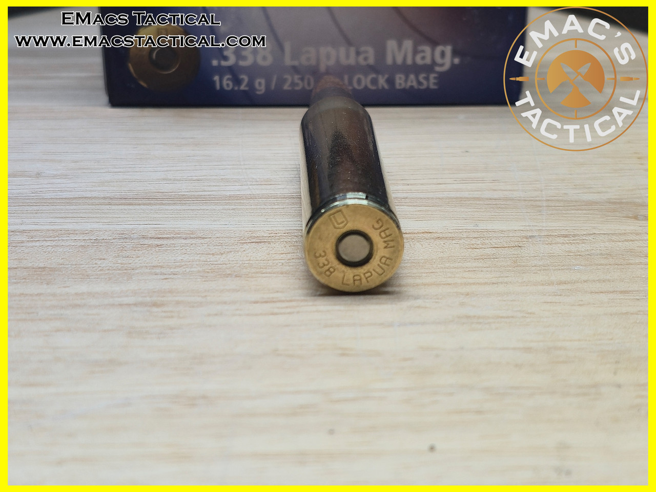 338 Lapua Mag 250gr LOCK BASE