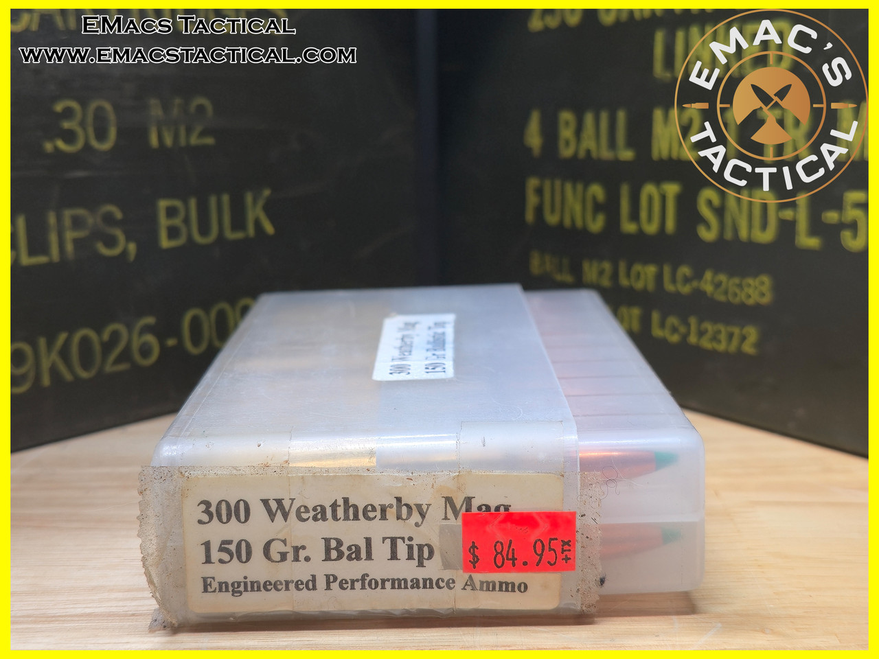 300 Weatherby Magnum 150gr Ballistic Tip