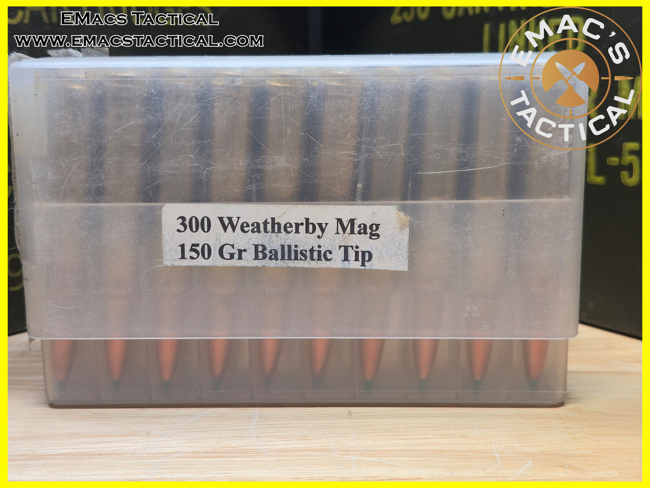 300 Weatherby Magnum 150gr Ballistic Tip