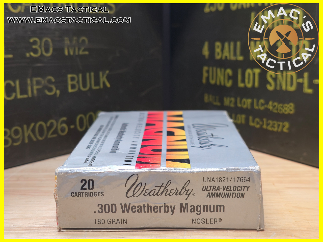300 Weatherby Magnum 180 Gr Nosler