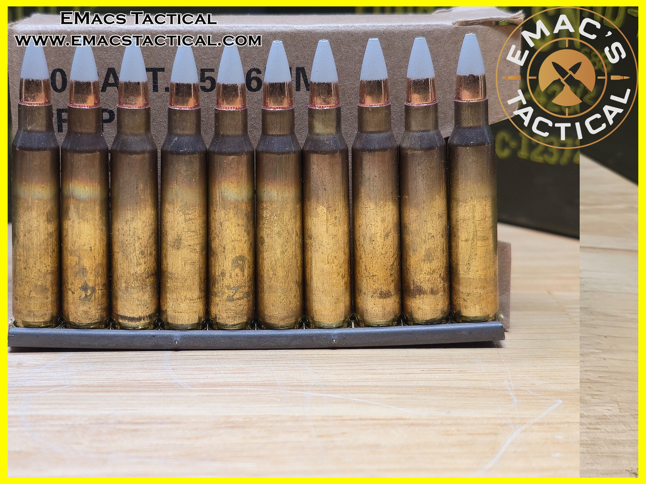 5.56 MK255 Mod1 RRLP Black Hills Contract Ammunition - EMac's