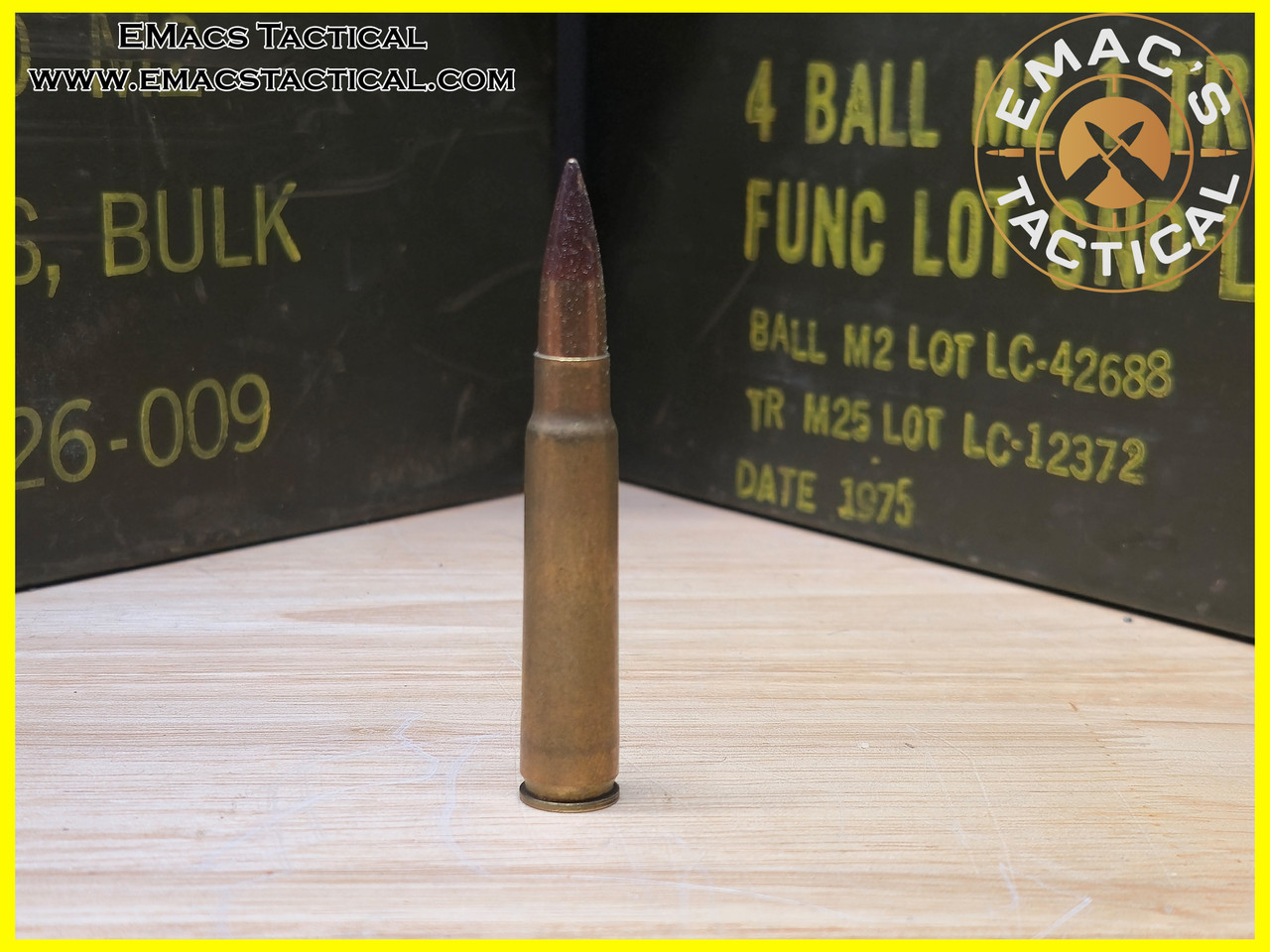 7.65x54 Argentine Brown Tip Match SF